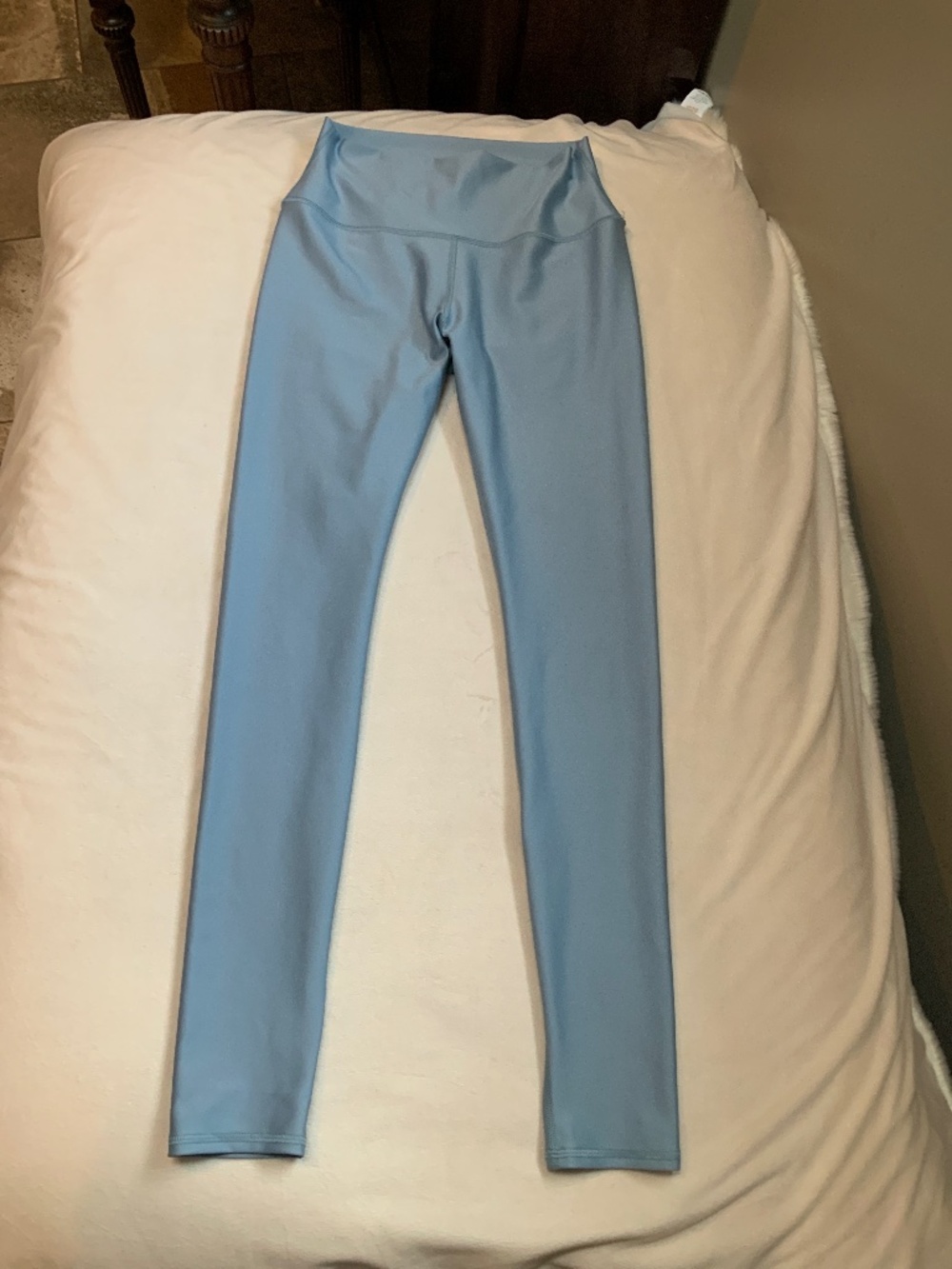 Alo Yoga Blue M Airlift leggings Hi waist Pilates Yoga Gym Active Sporty